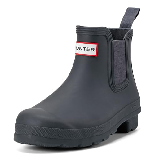 WFS2078RMA Hunter Women's Original Chelsea Rain Boot Navy Size 9 - Like New