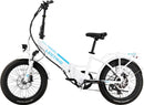 LECTRIC EBIKES - XP3 STEP-THRU FOLDABLE LONG-RANGE EBIKE - WHITE - Like New