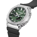 G-SHOCK CASIO G-STEEL SOLAR CONNECTED GREEN DIAL BLACK RESIN STRAP WATCH - Brand New