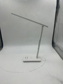 OVIOUIT 10W WIRELESS CHARGING TABLE LAMP WHITE - WHITE - Like New