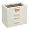 SONGMICS JEWELRY BOX WITH GLASS LID, 4-LAYER JEWELRY ORGANIZER, - Scratch & Dent