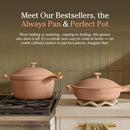 Our Place Cookware Duo 7-Piece Ceramic Nonstick Cookware Set with Strainer - Brand New