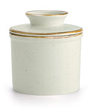 JERSINWEI Ceramic Butter Keeper Reactive Glaze Collection - Lichen Green Like New