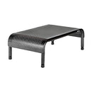 ALLSOP METAL ART ERGO 3 ADJUSTABLE MONITOR STAND, BLACK,GRAY (06494) - Like New
