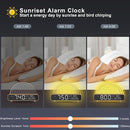 ANYPLUS White Noise Sound Machine Sunrise Alarm Clock RCNZYY01 - Scratch & Dent