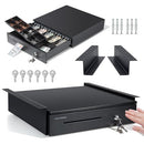 Volcora Manual Push Open Cash Register Drawer with Under Counter Mounting Metal - Like New