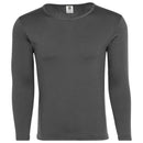 US ARMY MENS WINTER ULTRA-SOFT TOP & BOTTOM LONG UNDERWEAR SET - L - CHARCOAL - Like New