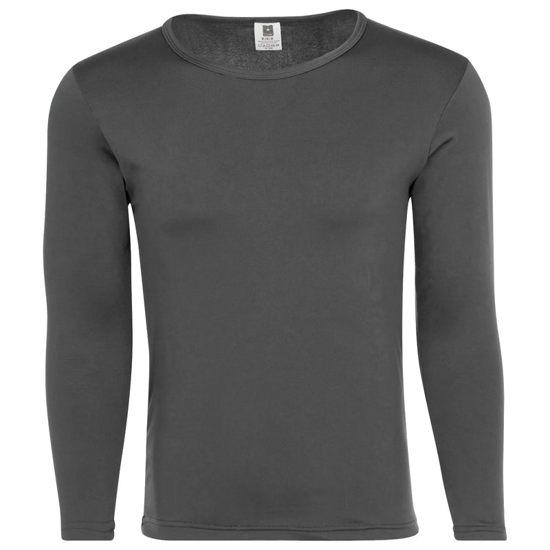 US ARMY MENS WINTER ULTRA-SOFT TOP & BOTTOM LONG UNDERWEAR SET - L - CHARCOAL - Brand New