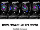 MSI MAG Series CORELIQUID 360R Cooler 360mm Radiator - Scratch & Dent