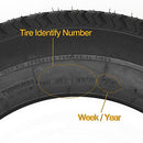 Durun ST205/75R14 Radial Trailer Tire 8 Ply Load Range D Set of 2 ST 205/75R14 - Brand New
