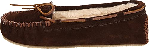 4012 MINNETONKA WOMEN'S CALLY SLIPPER CHOCOLATE SIZE 8 - Like New