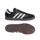 ADIDAS TRAINERS SAMBA - SIZE: MEN 7.5 (AU/UK M7) (JP M255) - BLACK/WHITE - Like New