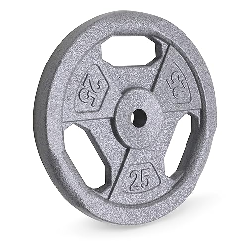 Marcy Classic 1" Cast Iron Standard Grip Plates - 25LBS - Like New