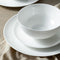 Stone Lain Blair Bone China 12 Piece Dinnerware Set - White - Like New
