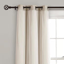 ONEACH 2 PACK 28"-48" ADJUSTABLE CURTAIN ROD - WHITE - Like New