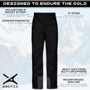 ARCTIX MEN'S ESSENTIAL SNOW PANTS MEDIUM 32-34W 32L - BLACK - Brand New