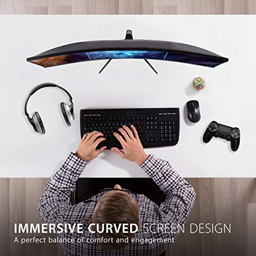 VIEWSONIC 32 INCH CURVED 1080P 1MS 180HZ GAMING MONITOR - BLACK - Like New