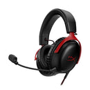 HYPERX CLOUD III WIRED GAMING HEADSET PC, PS5, XBOX SERIES X|S – BLACK/RED - Like New