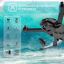 UNTEI Drones with Camera for Adults 4K GPS Auto Return Home EC20-V3 - Black - Like New