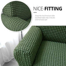 NICEEC Sofa Slipcover Full Cover Easy Fitted Universal (3 Seater Olive) - Brand New
