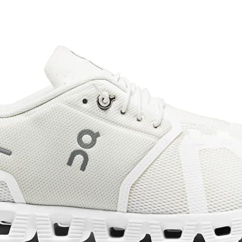 ON MEN'S CLOUD 5 RUNNING SHOES - SIZE: MEN 8.5 - UNDYED/WHITE - Like New