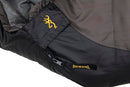 4891315 Browning Camping Endeavor-20° Mummy Sleeping Bag, Brown/Black - Like New