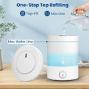 Esemoil 2.5L Cool Mist Ultrasonic Air Humidifier HMBW-25US - White Like New