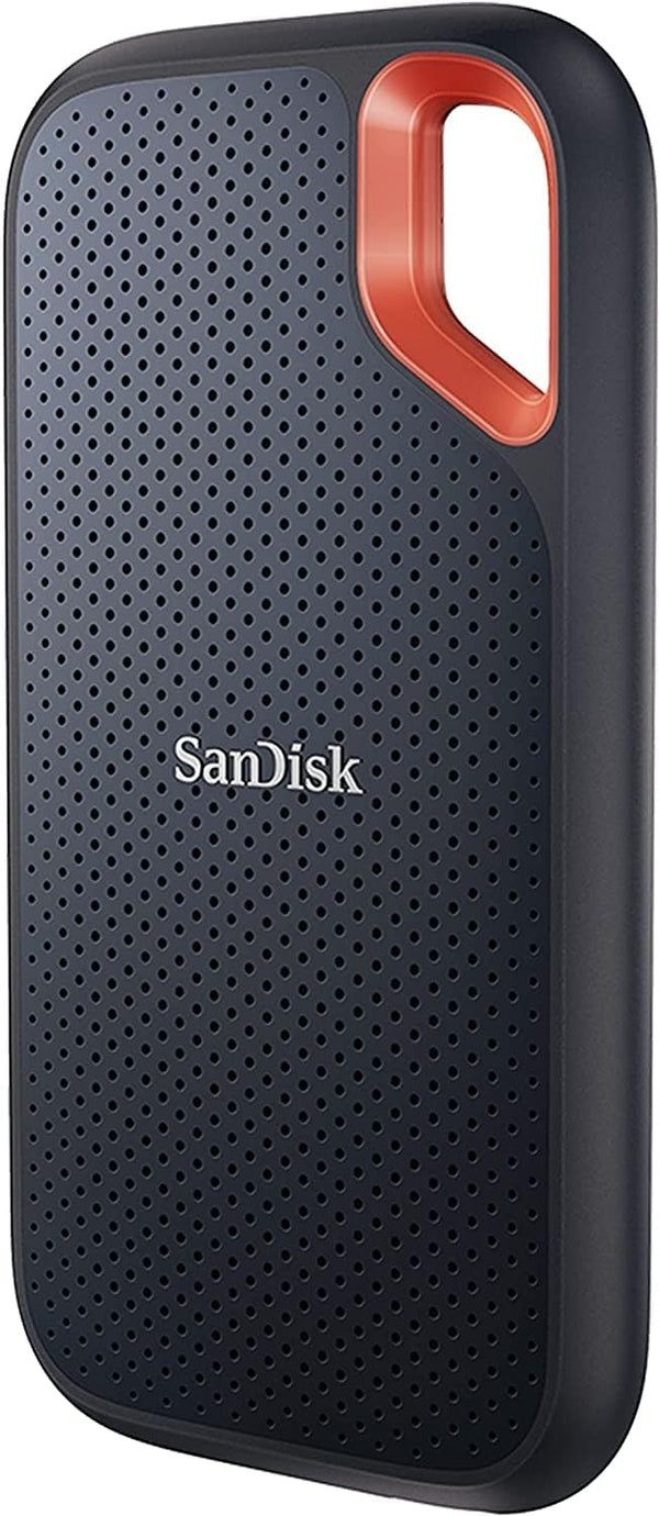 SanDisk 1TB Extreme Portable SSD, Up to 1050MB/s SDSSDE61-1T00-G25 - GREY/ORANGE Like New