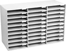 ADIROFFICE CARDBOARD CLASSROOM MAILBOX OFFICE MAIL ORGANIZER 30 - Scratch & Dent