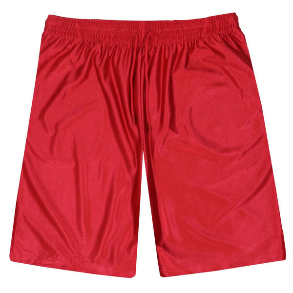 JUMP START MEN'S MOISTURE-WICKING PERFORMANCE DAZZLE SHORTS - SIZE: MEN XL - RED - Like New