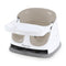 INGENUITY BABY BASE 2-IN-1 BOOSTER FEEDING AND FLOOR SEAT SELF-STORING CASHMERE - Like New