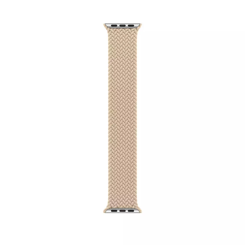 APPLE WATCH BRAIDED SOLO LOOP 45MM, SIZE 7 - BEIGE - Like New