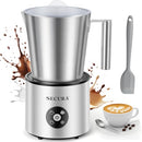 SECURA 4-IN-1 ELECTRIC MILK FROTHER, 17OZ STAINLESS STEEL - SILVER - Like New