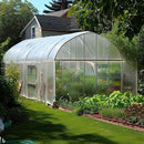 SUNVIEW Greenhouse Plastic Film Polyethylene Covering 6 Mil 12ft. X 25ft - CLEAR - Brand New