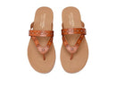 Skechers Women's Spring Showers Summer Cove Sandal V-Thong Tan Size 8.5 - Brand New