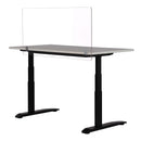 SAFCO 7516 SERIES WELLNESS PANEL 47.5 X 2.5 X 23.5 ACRYLIC 7516CL - CLEAR - Brand New