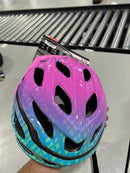 BELL FRENZY YOUTH BIKE HELMET - PINK/MINT SIZE 52-58CM - PINK/MINT - Like New