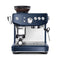BREVILLE THE BARISTA EXPRESS IMPRESS ESPRESSO MACHINE, GRINDER - DAMSON BLUE - Like New