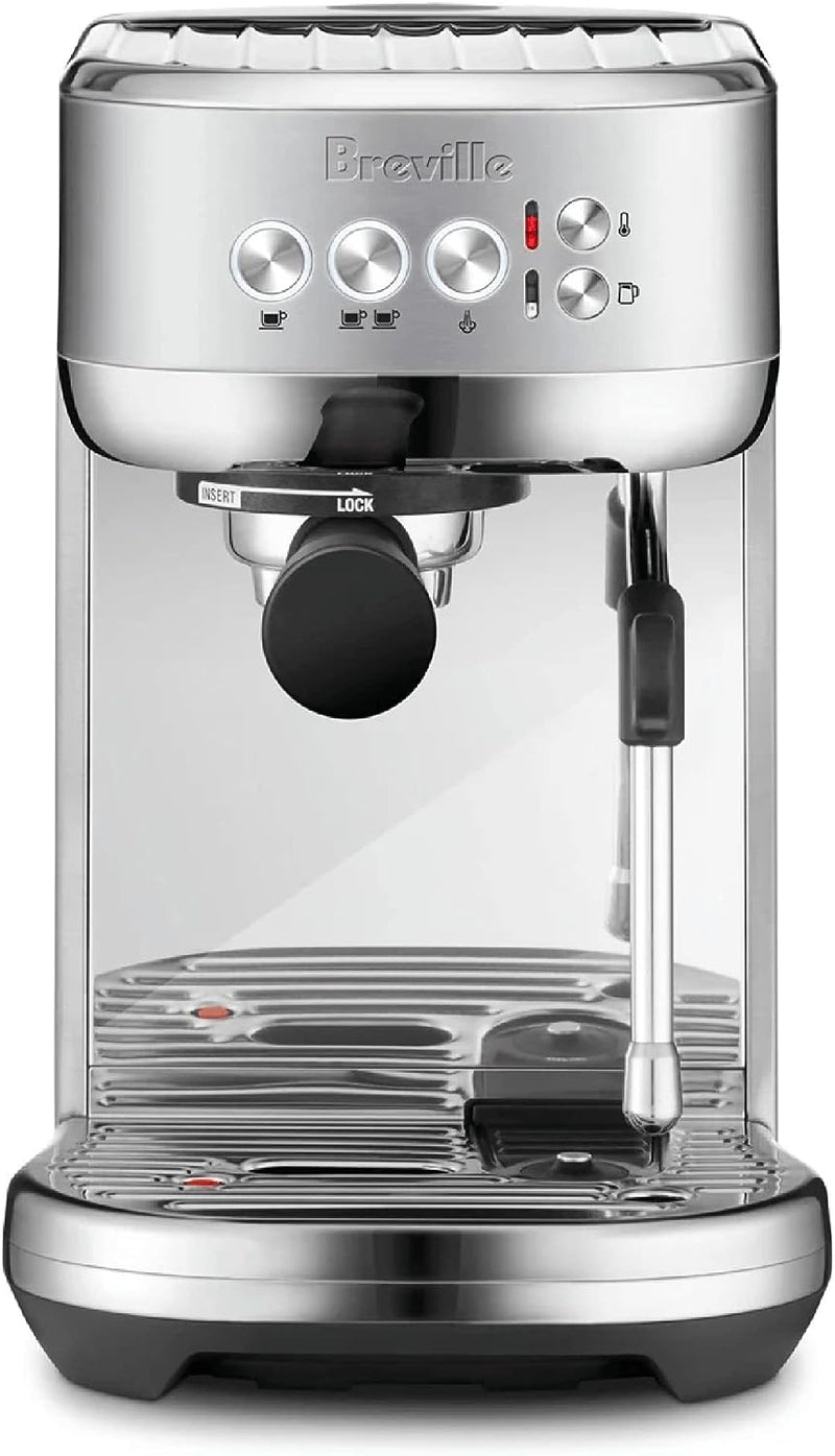 Breville Bambino Plus Espresso Machine 64 Fluid Ounces Brushed Stainless Steel Like New