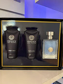 Versace POUR HOMME 3 PCS SET:(1.7 EDT SP + 1.7 SH + 1.7 B/W) - Brand New