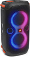JBL PartyBox 110 Portable Party Speaker Built-in Lights Powerful Sound - BLACK Like New