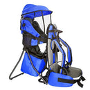 CLEVRPLUS CROSS COUNTRY BABY BACKPACK CARRIER, BLUE, CRS600211 - Like New