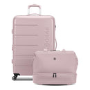 SWISSGEAR 7366 SIGNATURE HARDSIDE LUGGAGE SPINNER WHEELS WEEKENDER/27 - PINK - Like New