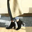 Amaravali Womens Ankle Boots, Casual Chelsea Booties AMFW216-BK-8-XHM - SIZE 9.5 - Like New