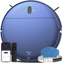 SMART LIFE ZCWA ROBOT VACUUM AND MOP COMBO 2.4GHZ WIFI LINK VACUUM ROBOT IVORY - Like New
