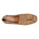 HP00016659 DONALD PLINER WOMEN'S DRESS LOAFERS, SIZE 7.5, TOBACCO - Like New