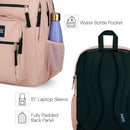 JANSPORT LAPTOP BACKPACK 15” SLEEVE SHOULDER STRAPS JS0A47JK003 - NAVY - Like New