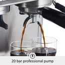 GARVEE 1450W 120V 20 BAR ESPRESSO MACHINE STEAM WAND - SILVER - Like New