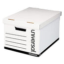 UNIVERSAL HEAVY-DUTY FAST ASSEMBLY LIFT-OFF LID STORAGE 95224 - WHITE - Like New