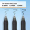 2095473 Paper Mate Gel Pen Profile Retractable Pen 0.7mm 36 Count Black - Brand New